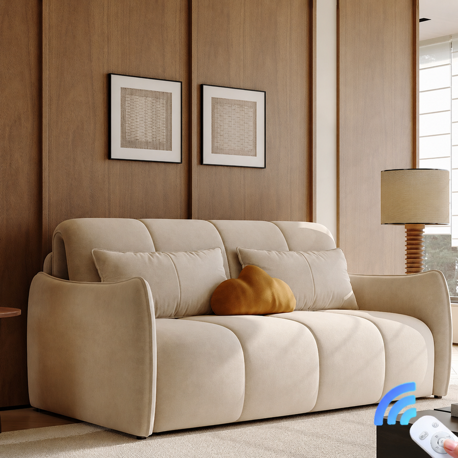 YORSTEN Modern Fabric Electric Sofa Bed - Cassa Haus Singapore