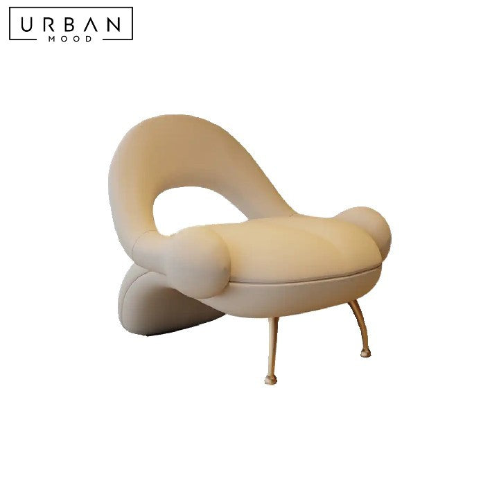 ALIYA Modern Boucle Lounge Chair