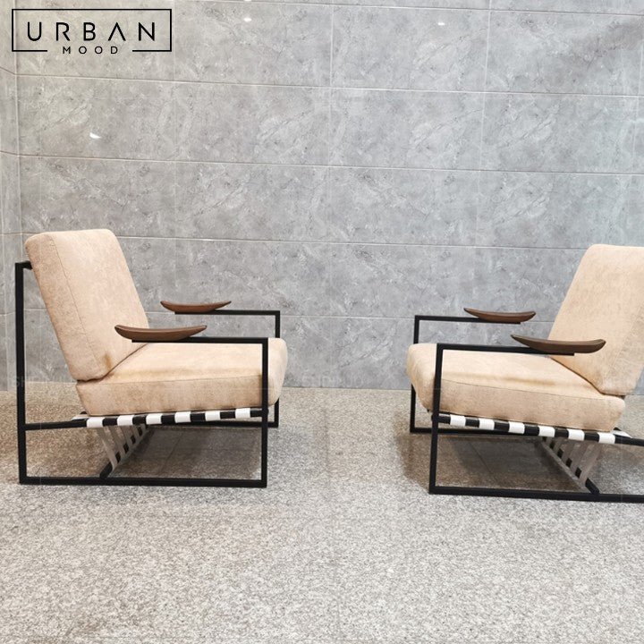 AFRIKA Modern Fabric Leisure Chair