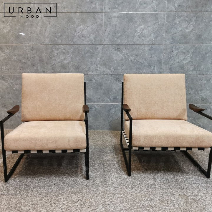 AFRIKA Modern Fabric Leisure Chair