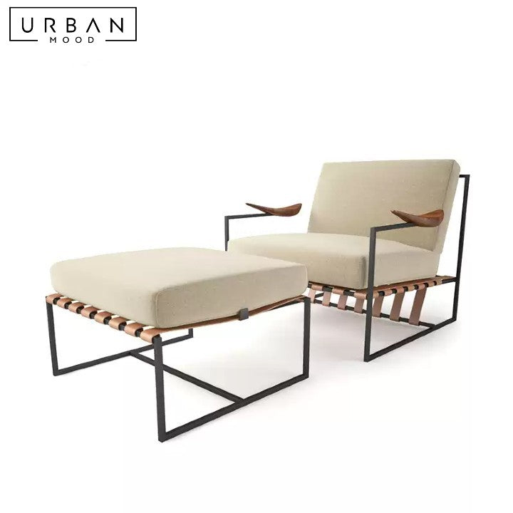 AFRIKA Modern Fabric Leisure Chair