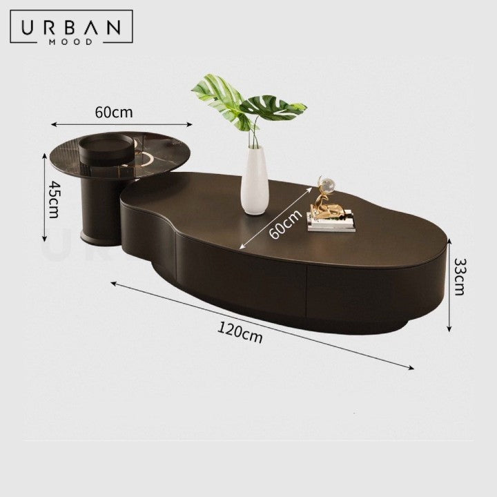 AHERN Modern Sintered Stone Coffee Table