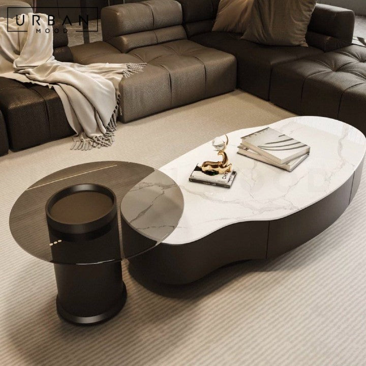 AHERN Modern Sintered Stone Coffee Table