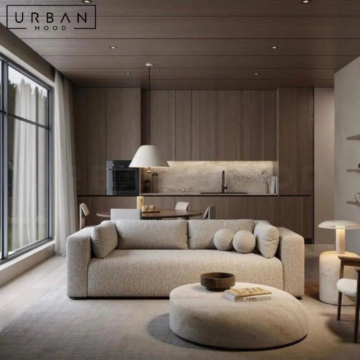GOLD Modern Boucle Sofa