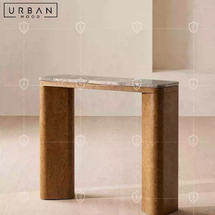 AMAZON Wabi Sabi Solid Wood Console Table