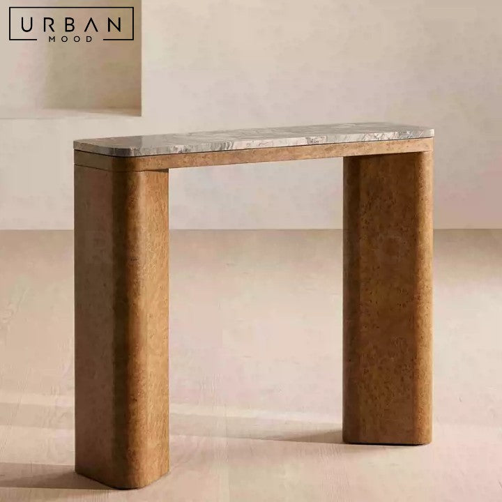 AMAZON Wabi Sabi Solid Wood Console Table
