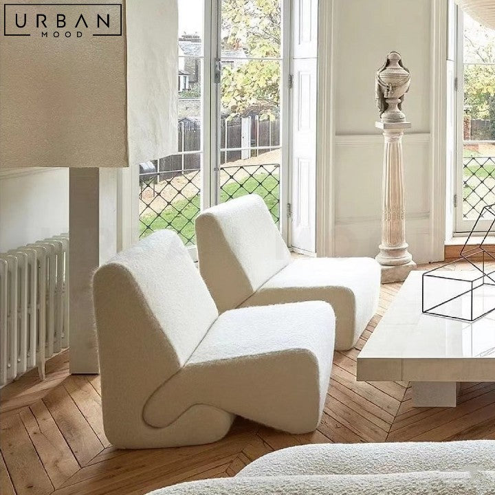 ANAM Modern Boucle Leisure Chair