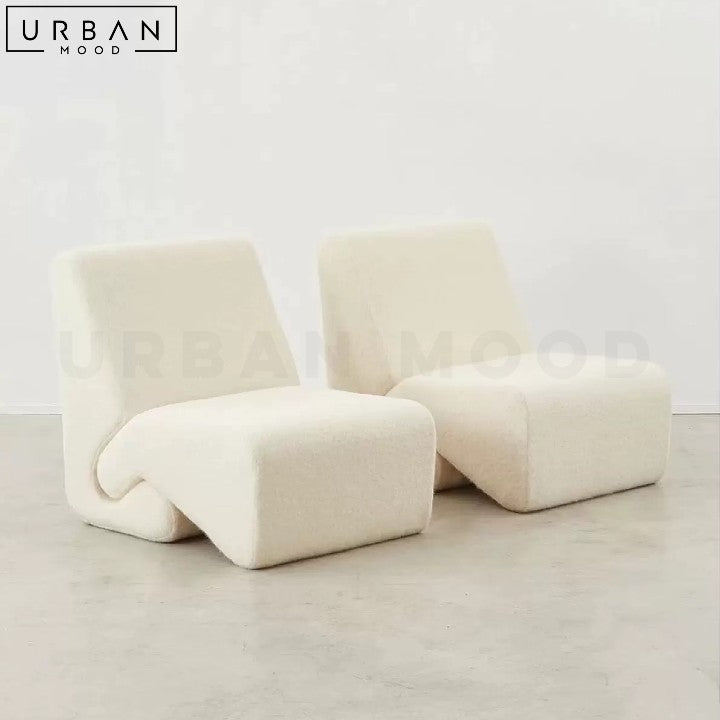 ANAM Modern Boucle Leisure Chair