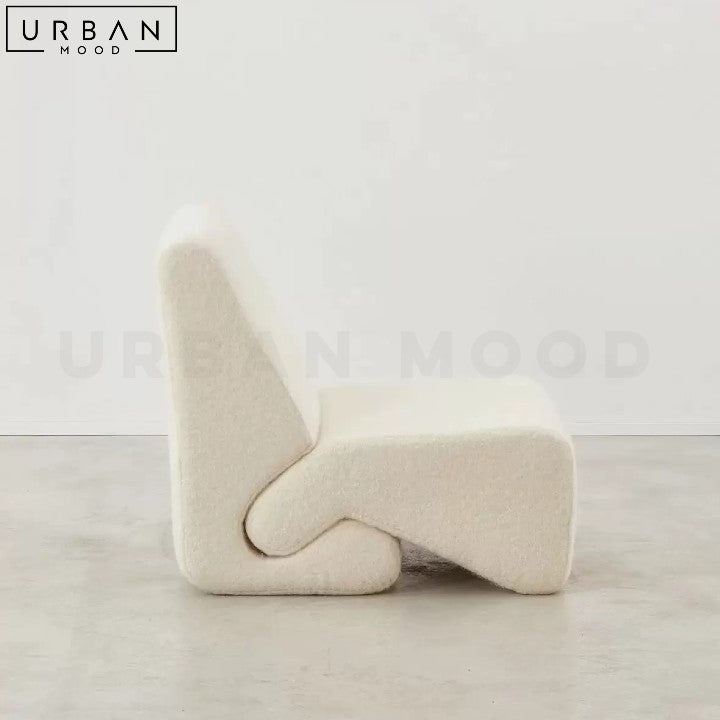 ANAM Modern Boucle Leisure Chair