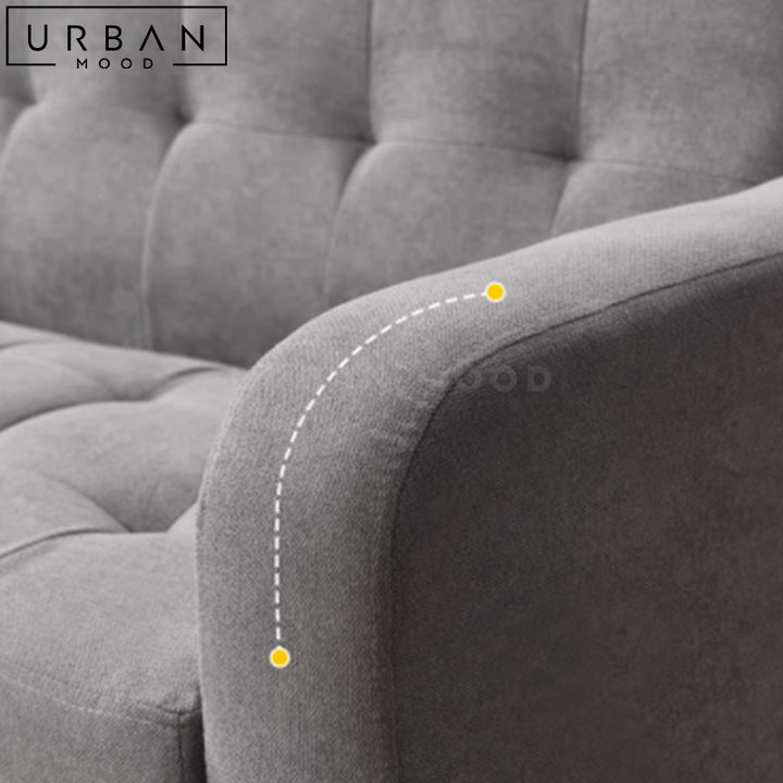ANNIES Modern Fabric Sofa