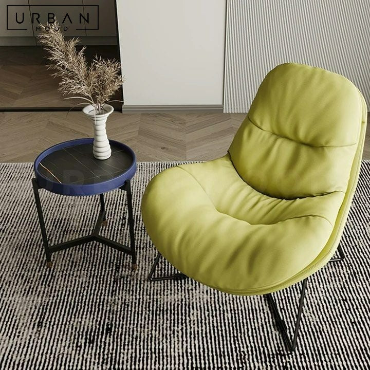 ARANGO Modern Leather Lounge Chair