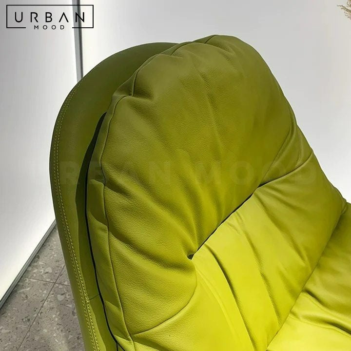 ARANGO Modern Leather Lounge Chair