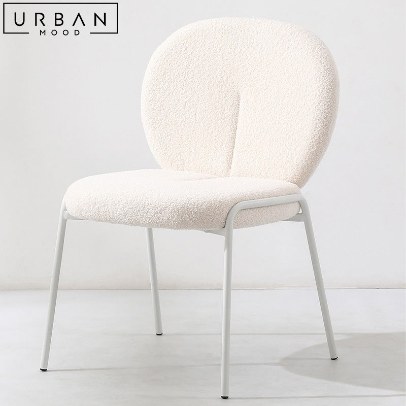ARINA Modern Boucle Dining Chair