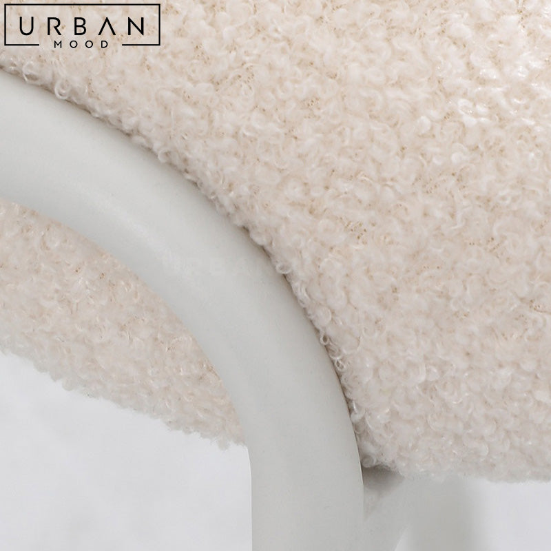 ARINA Modern Boucle Dining Chair
