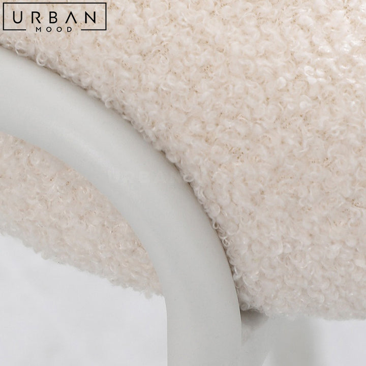 ARINA Modern Boucle Dining Chair