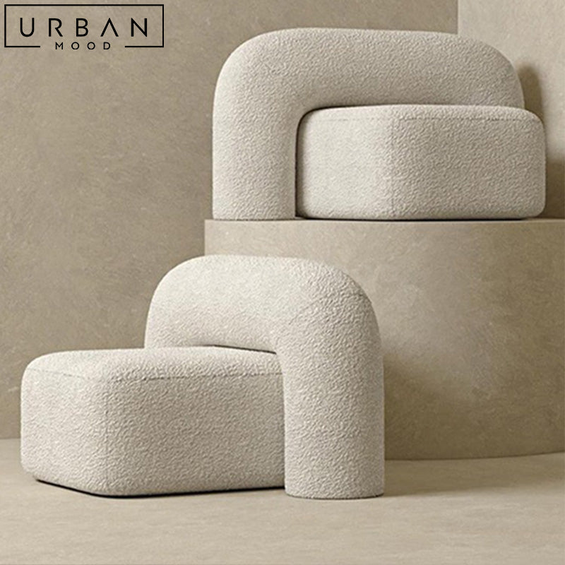 ATYA Modern Boucle Leisure Chair