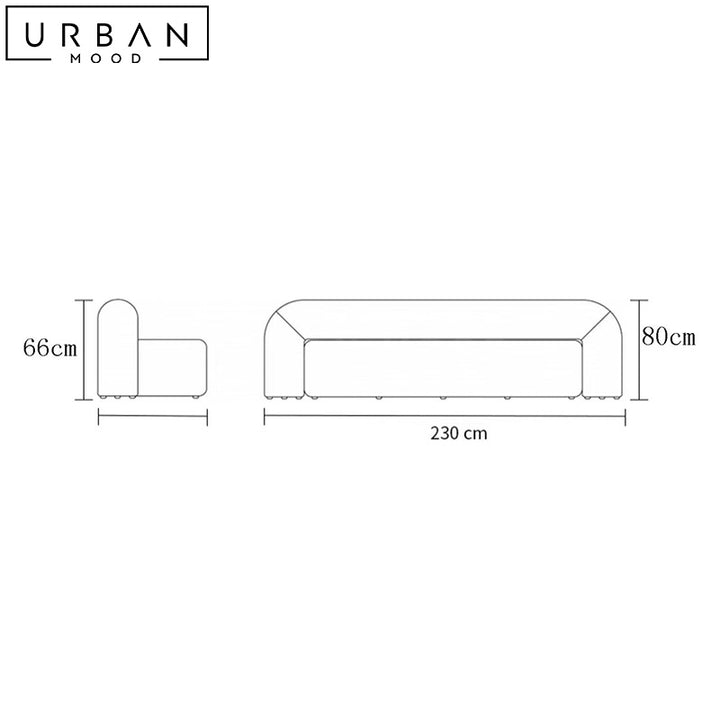 ATYA Modern Boucle Leisure Chair