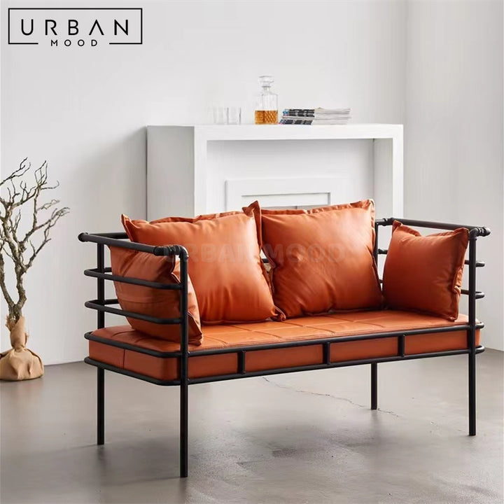 AVANT Industrial Leather Armchair