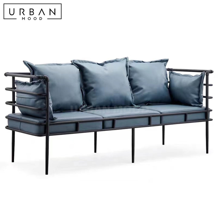 AVANT Industrial Leather Armchair