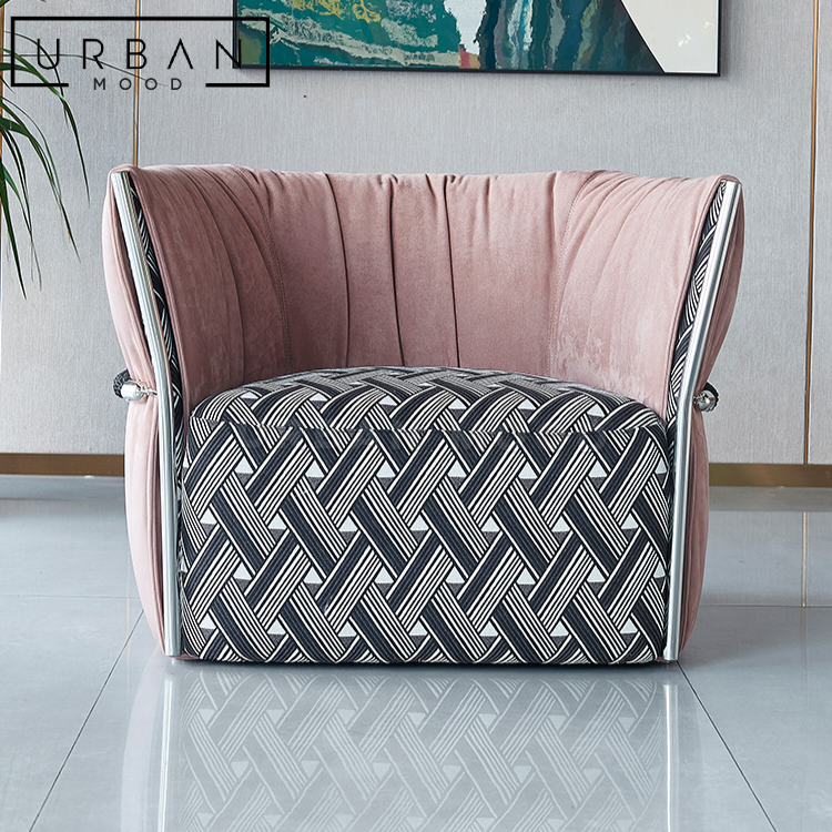 AMIS Modern Fabric Armchair