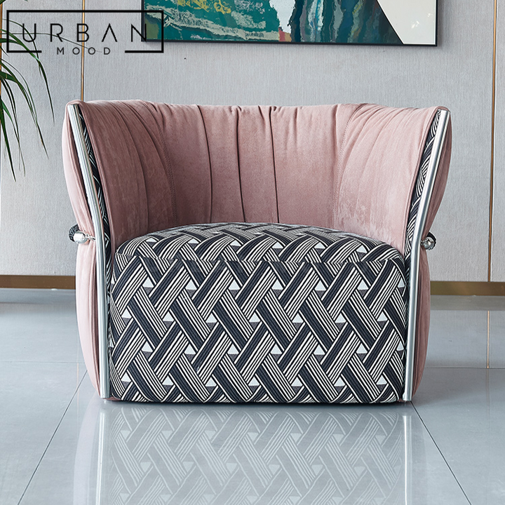 AMIS Modern Fabric Armchair