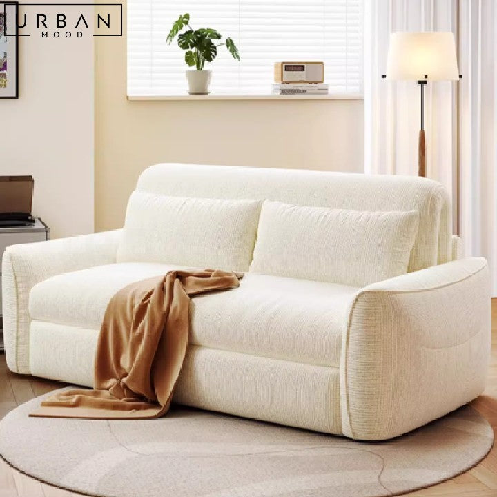 BAIRD Modern Electric Boucle Sofa Bed