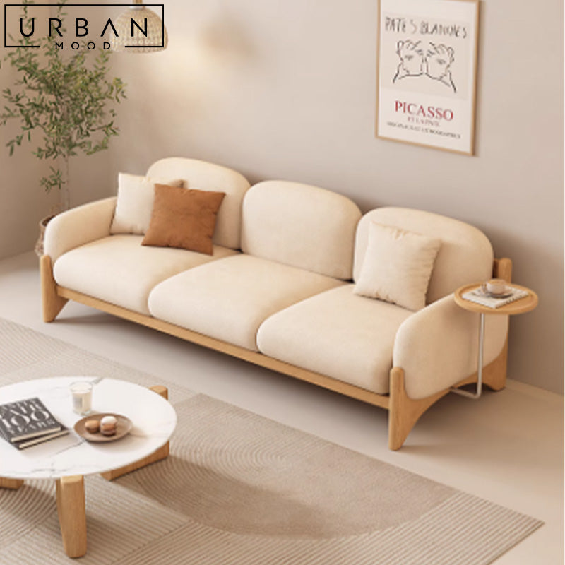 BENMIN Japandi Boucle Sofa