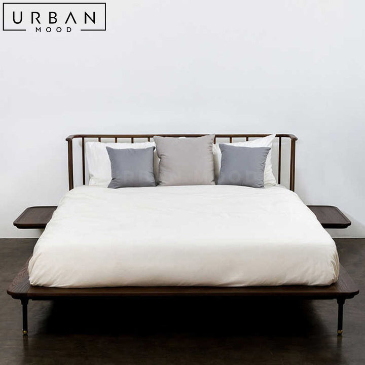 BERTO Rustic Solid Wood Bedframe