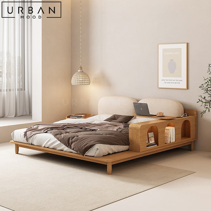 BRENNA Japandi Platform Bedframe