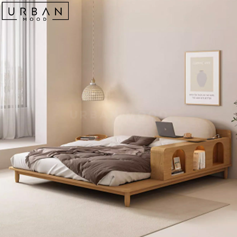 BRENNA Japandi Platform Bedframe
