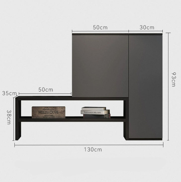 BARNE Modern Shoe Cabinet Bench