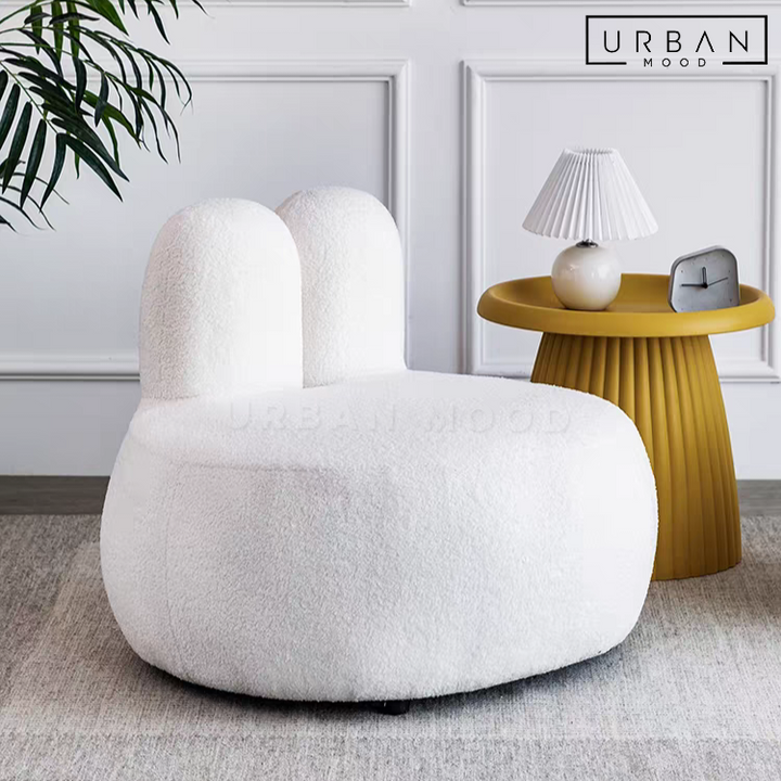 BLURB Modern Boucle Leisure Chair