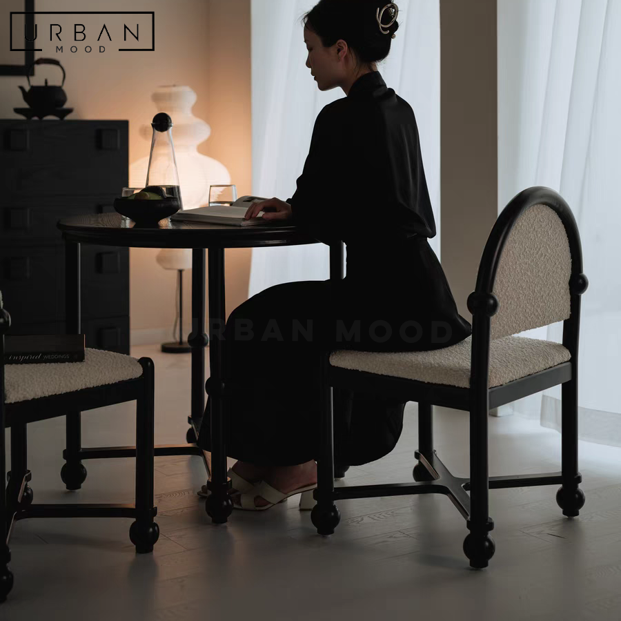 BOU French Boucle Dining Chair