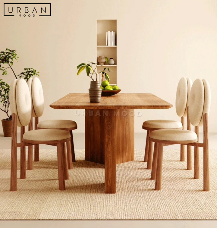 BURRO Modern Metal Dining Chair