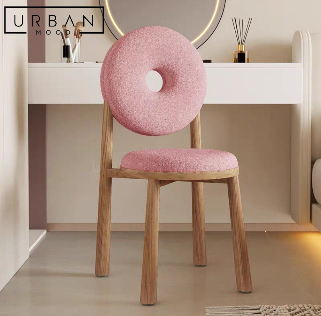 BURRO Modern Metal Dining Chair