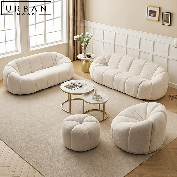CALEN Modern Velvet Armchair