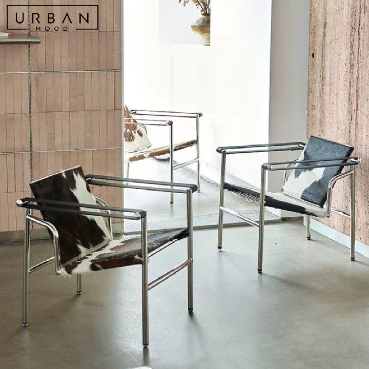 CARDONA Modern Leather Lounge Chair