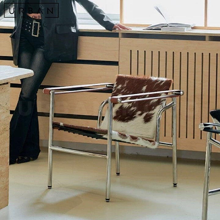 CARDONA Modern Leather Lounge Chair