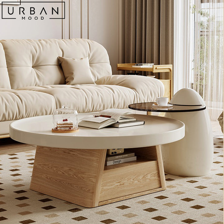 CATERI Japandi TV Console & Coffee Table