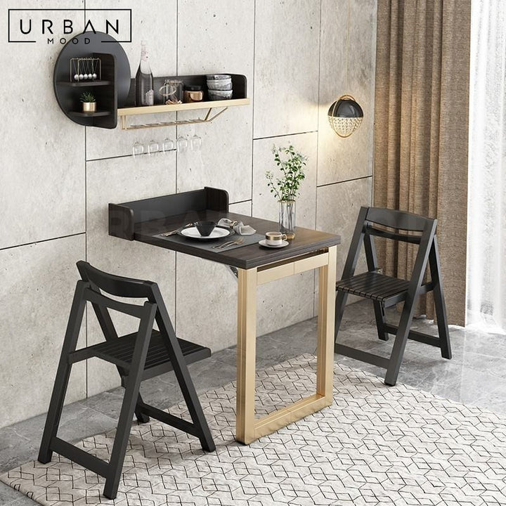 CELAN Modern Extendable Solid Wood Dining Table