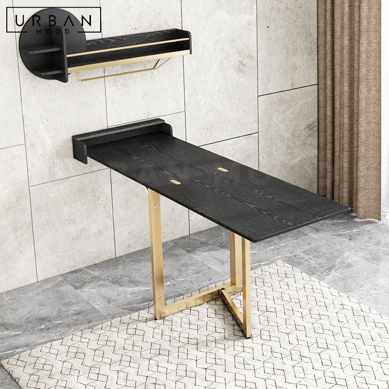 CELAN Modern Extendable Solid Wood Dining Table