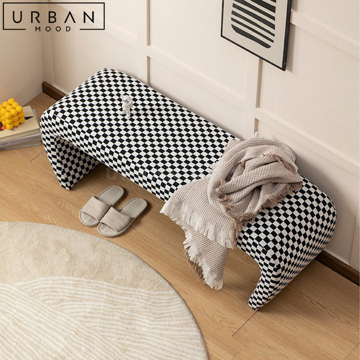 CELINE Modern Boucle Bench