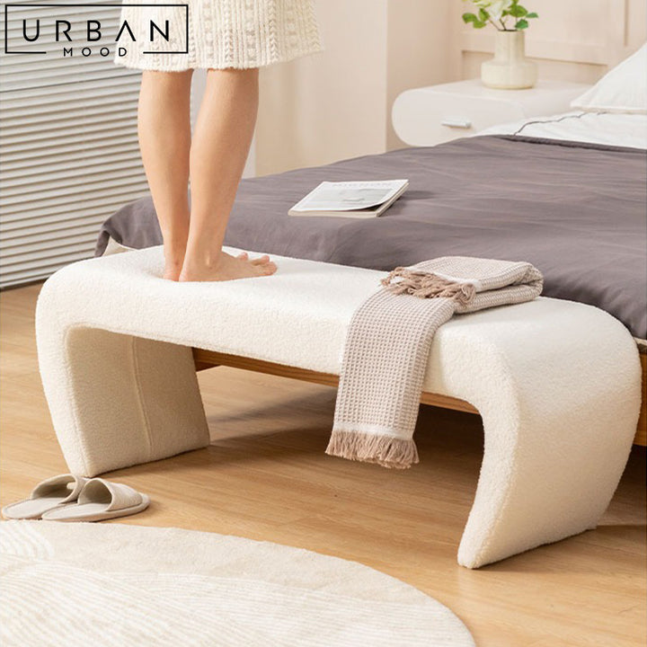 CELINE Modern Boucle Bench