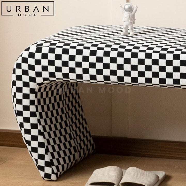 CELINE Modern Boucle Bench