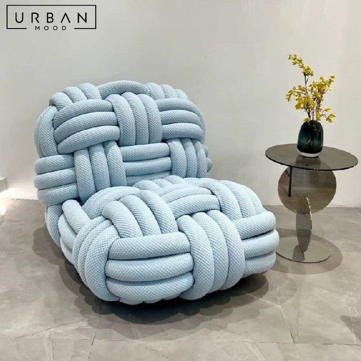 CELMIRA Modern Fabric Lounge Chair