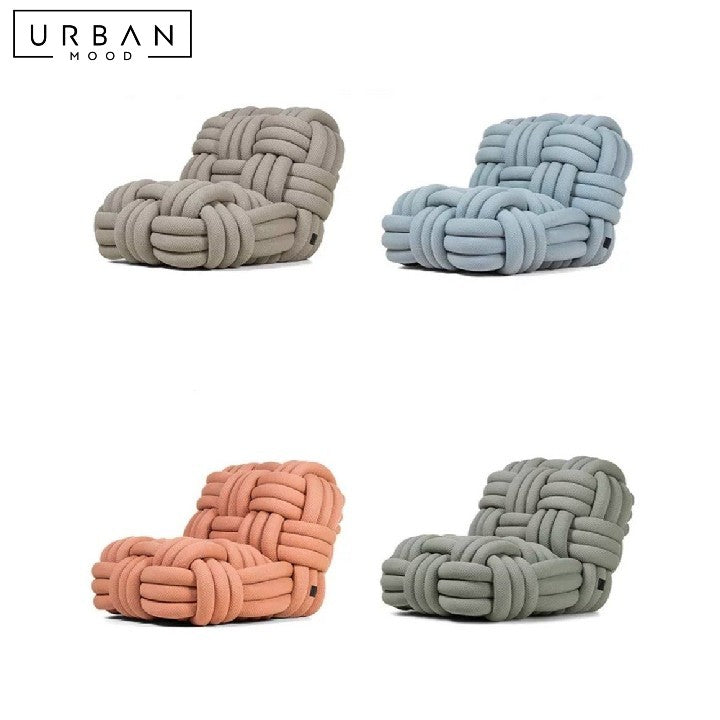 CELMIRA Modern Fabric Lounge Chair