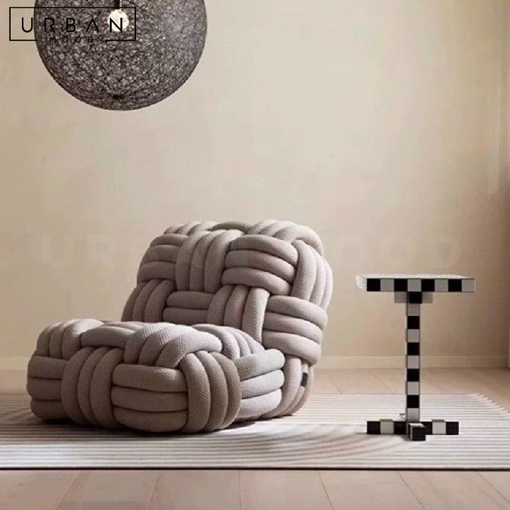 CELMIRA Modern Fabric Lounge Chair