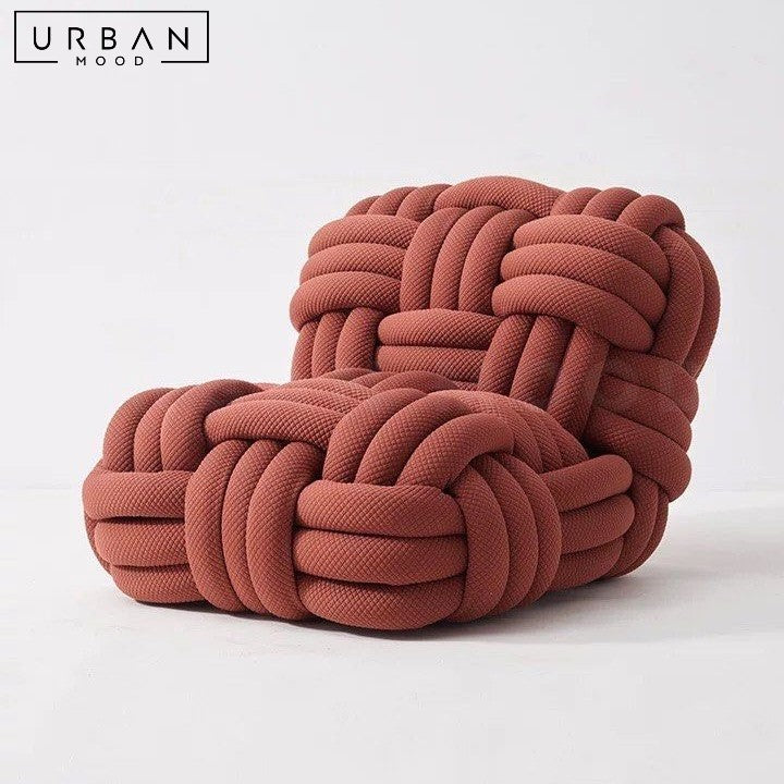 CELMIRA Modern Fabric Lounge Chair