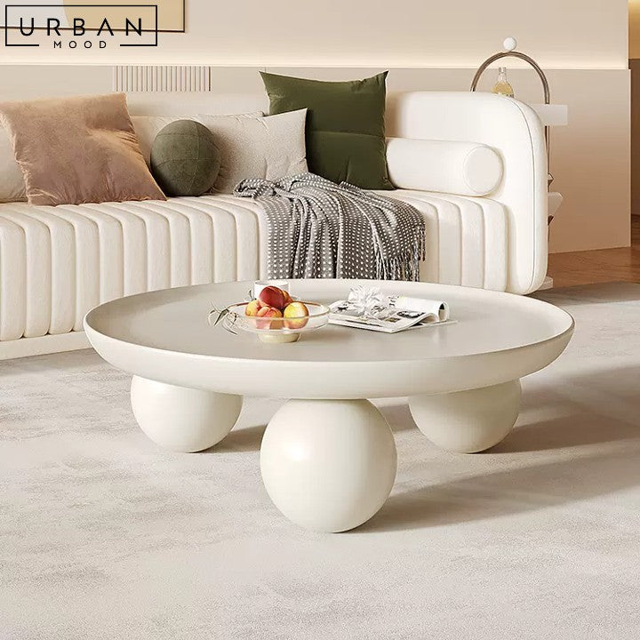 CHAR Japandi Round Coffee Table