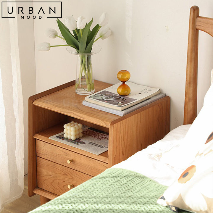 CHINO Rustic Bedside Table